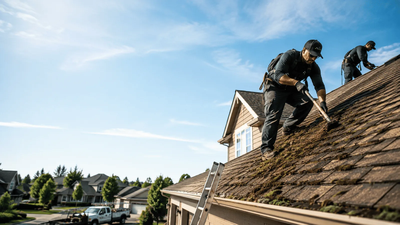 Roof Moss Removal in Cloverdale, OR near me